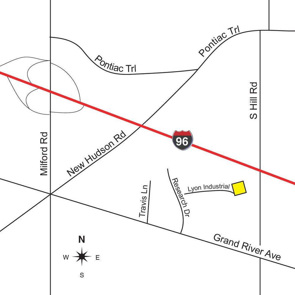 Lyon Industrial Research Center: 55290 Lyon Industrial Dr, New Hudson, MI 48165
